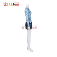 画像4: ワンピース アメリカドラマ版 ナミ-Nami 長袖Tシャツミニスカ コスプレ衣装 コスチューム 三着送料1000円 (4)