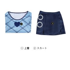 画像6: ワンピース アメリカドラマ版 ナミ-Nami 長袖Tシャツミニスカ コスプレ衣装 コスチューム 三着送料1000円 (6)