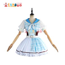 画像6: ラブライブ！サンシャイン!!  アクア15周年 高海千歌 桜内梨子 松浦果南 黒澤ダイヤ 黒澤ルビィ 渡辺曜 全員通用ワンピース コスプレ衣装 コスチューム cosplay (6)