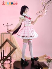 画像4: ラブライブ！ School idol project  μ's15周年 南 ことり 高坂 穂乃果 矢澤 にこ 東條 希 全員通用ワンピース コスプレ衣装 コスチューム cosplay (4)