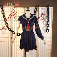 画像11: サイレントヒルf SILENT HILLf  深水 雛子 腕カバー仮面付き コスプレ衣装 コスチューム cosplay (11)