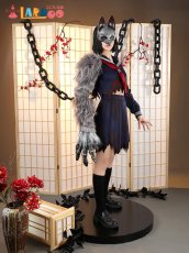 画像3: サイレントヒルf SILENT HILLf  深水 雛子 腕カバー仮面付き コスプレ衣装 コスチューム cosplay (3)