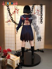 画像4: サイレントヒルf SILENT HILLf  深水 雛子 腕カバー仮面付き コスプレ衣装 コスチューム cosplay (4)