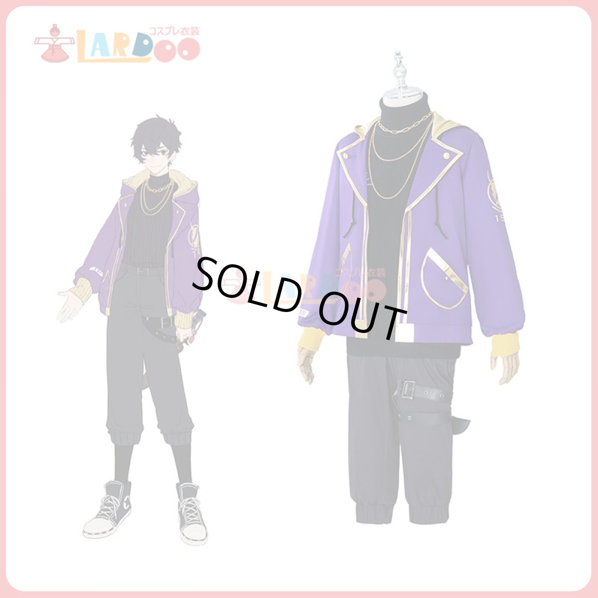 画像6: 【生産停止】バーチャルYouTuber VTuber Shoto コスプレ衣装 コスチューム cosplay (6)