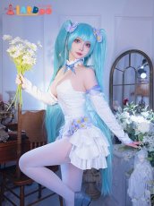 画像3: VOCALOID 初音ミク Flower Fairy ネモフィラ コスプレ衣装 コスチューム cosplay (3)