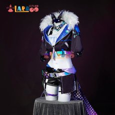 画像4: 崩壊スターレイル HonkaiStarRail 銀狼-ぎんろう-SilverWolf コスプレ衣装 サングラス付き コスチューム cosplay (4)