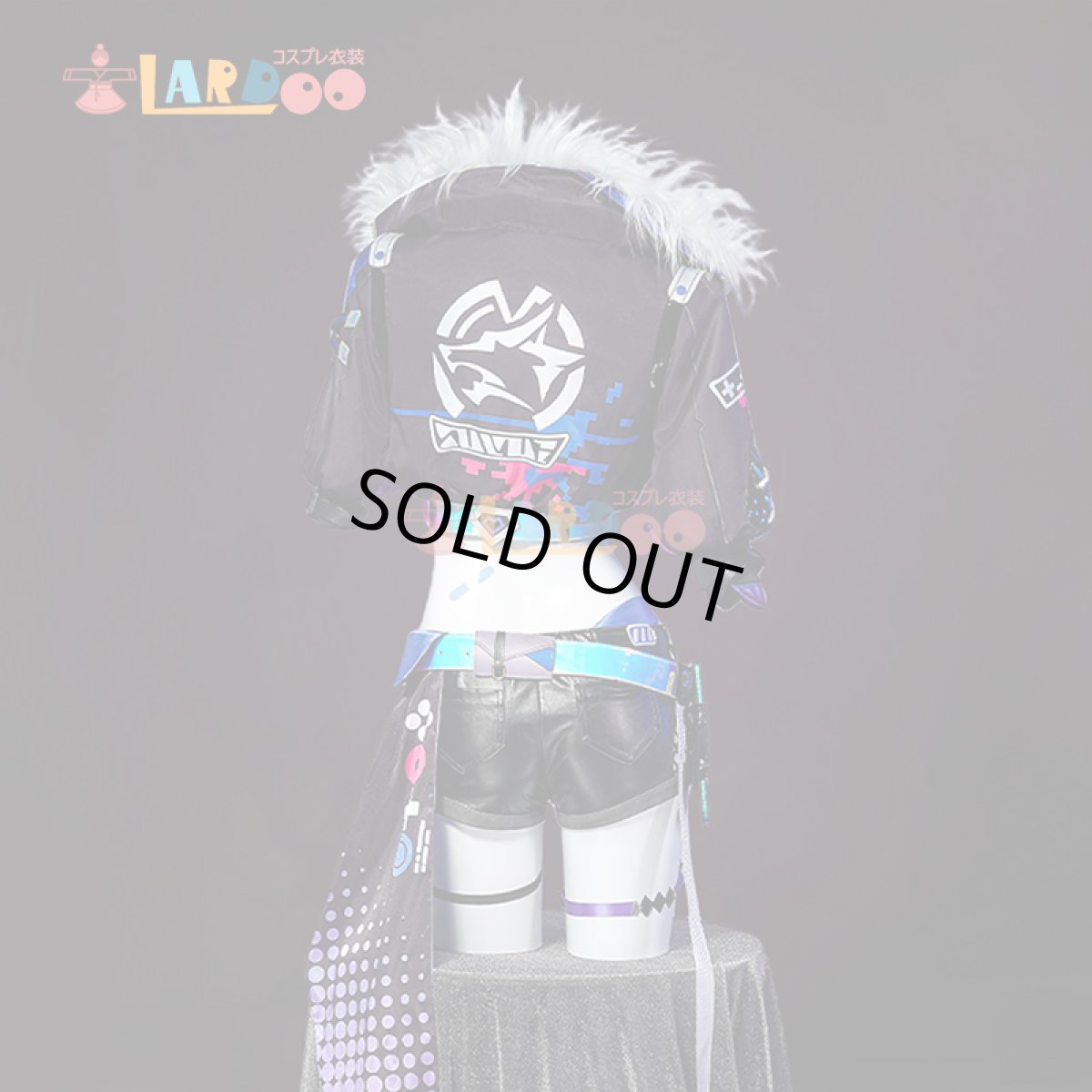 画像5: 【生産停止】崩壊スターレイル HonkaiStarRail 銀狼-ぎんろう-SilverWolf コスプレ衣装 サングラス付き コスチューム cosplay (5)