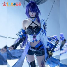 画像1: 崩壊スターレイル HonkaiStarRail 黄泉-Acheron コスプレ衣装 通常版 コスチューム cosplay (1)