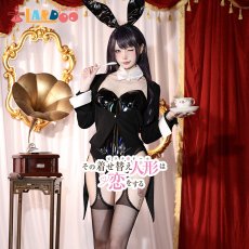 画像2: その着せ替え人形は恋をする 喜多川海夢 十六夜ありさ バニースーツ コスプレ衣装 コスチューム  (2)
