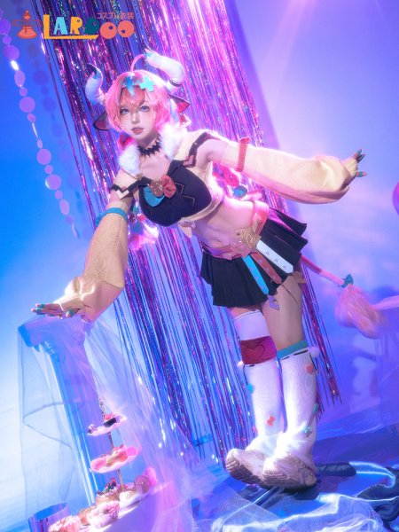 原神 Genshin ナタ ヴァレサ-Varesa コスプレ衣装 スカート*2