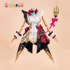 画像2: 原神 Genshin フォンテーヌ  エスコフィエ -Escoffier コスプレ衣装 尻尾追加購入可能 コスチューム cosplay (2)