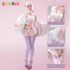 画像1: かつて魔法少女と悪は敵対していた 深森 白夜-みもり びゃくや コスプレ衣装 コスチューム  (1)