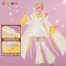 画像1: しゅごキャラ! 日奈森 亜夢-ひなもり あむ アミュレットダイヤ コスプレ衣装 ヘッドフォン付き コスチューム  (1)