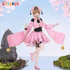 画像1: カードキャプターさくら 木之本桜-きのもと さくら 道士服 コスプレ衣装 コスチューム cosplay (1)