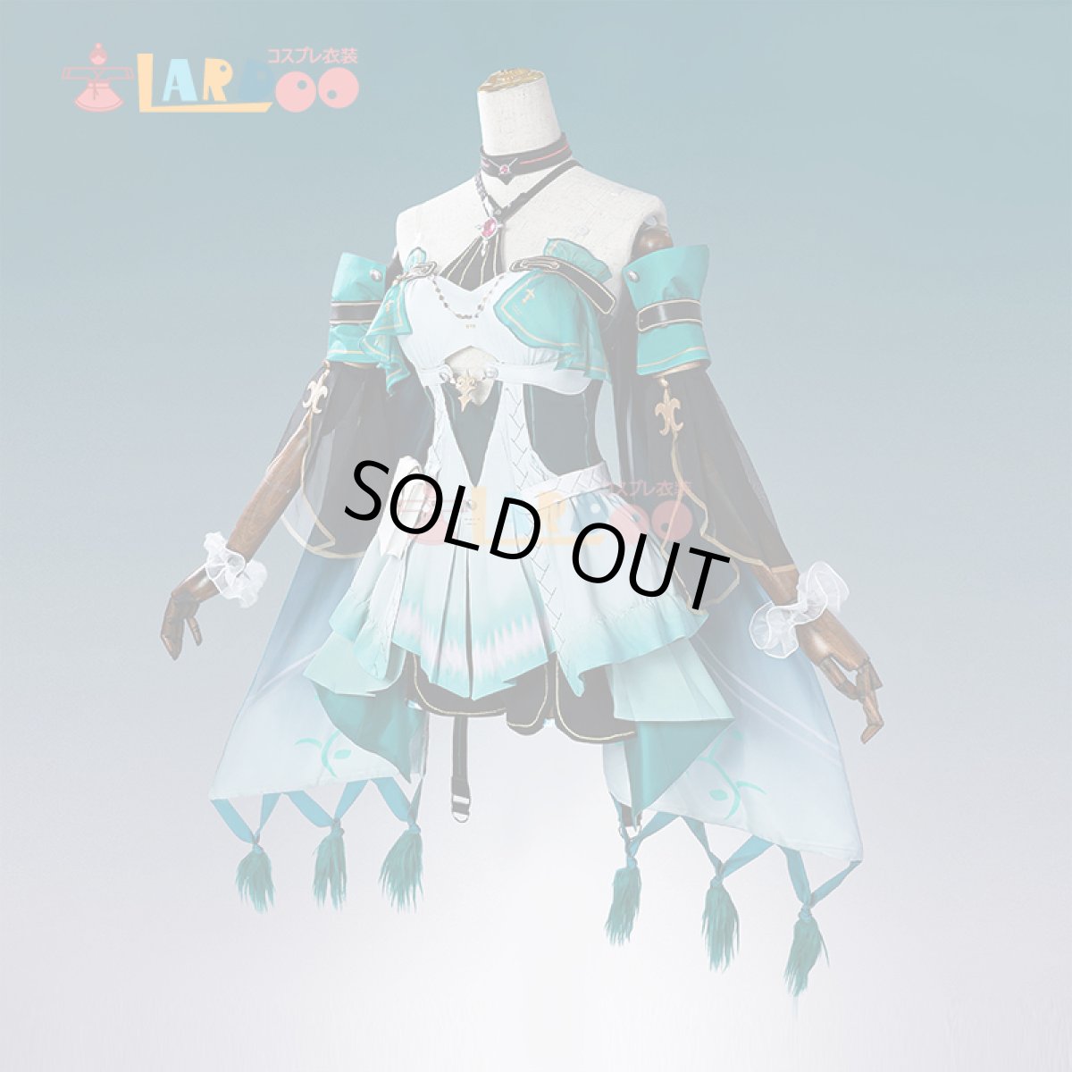 画像2: 【生産停止】鳴潮 メイチョウ Wuthering Waves シャコンヌ-Ciaccona コスプレ衣装 コスチューム cosplay (2)