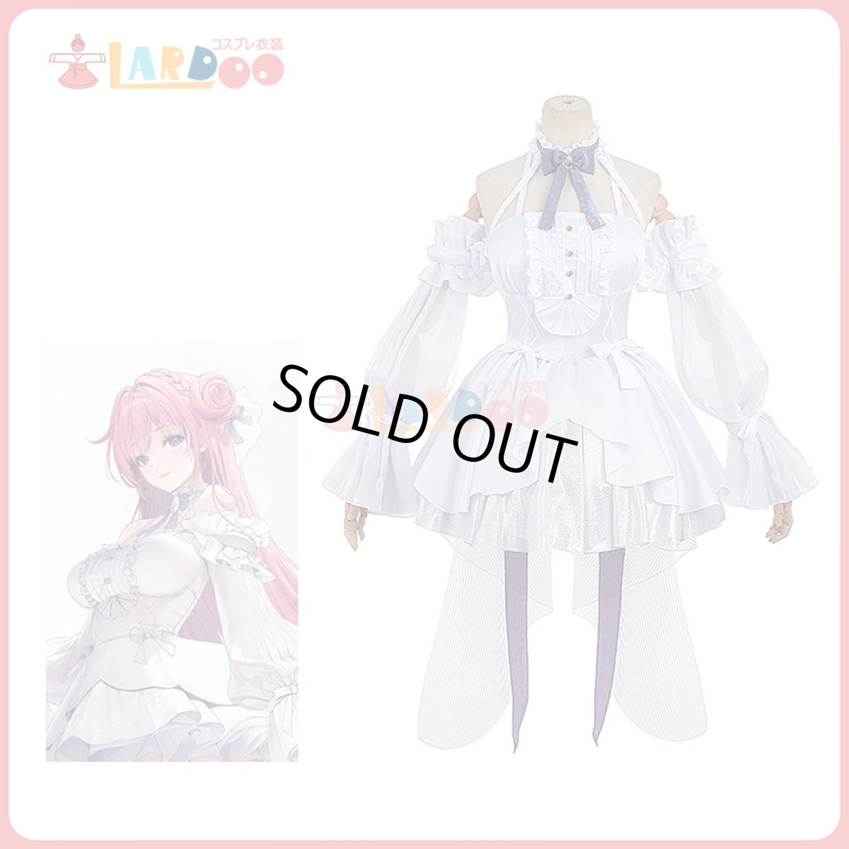 画像4: 【生産停止】勝利の女神：NIKKE ニケ ドロシー コスプレ衣装 コスチューム cosplay (4)