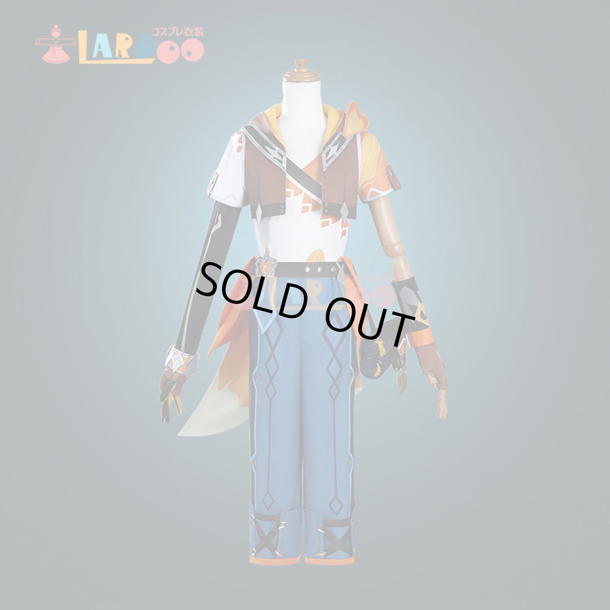 画像2: 【生産停止】原神 Genshin ベネット-「燃えろ！ラクガキ大冒険」 コスプレ衣装 コスチューム cosplay (2)