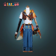 画像2: 原神 Genshin ベネット-「燃えろ！ラクガキ大冒険」 コスプレ衣装 コスチューム cosplay (2)