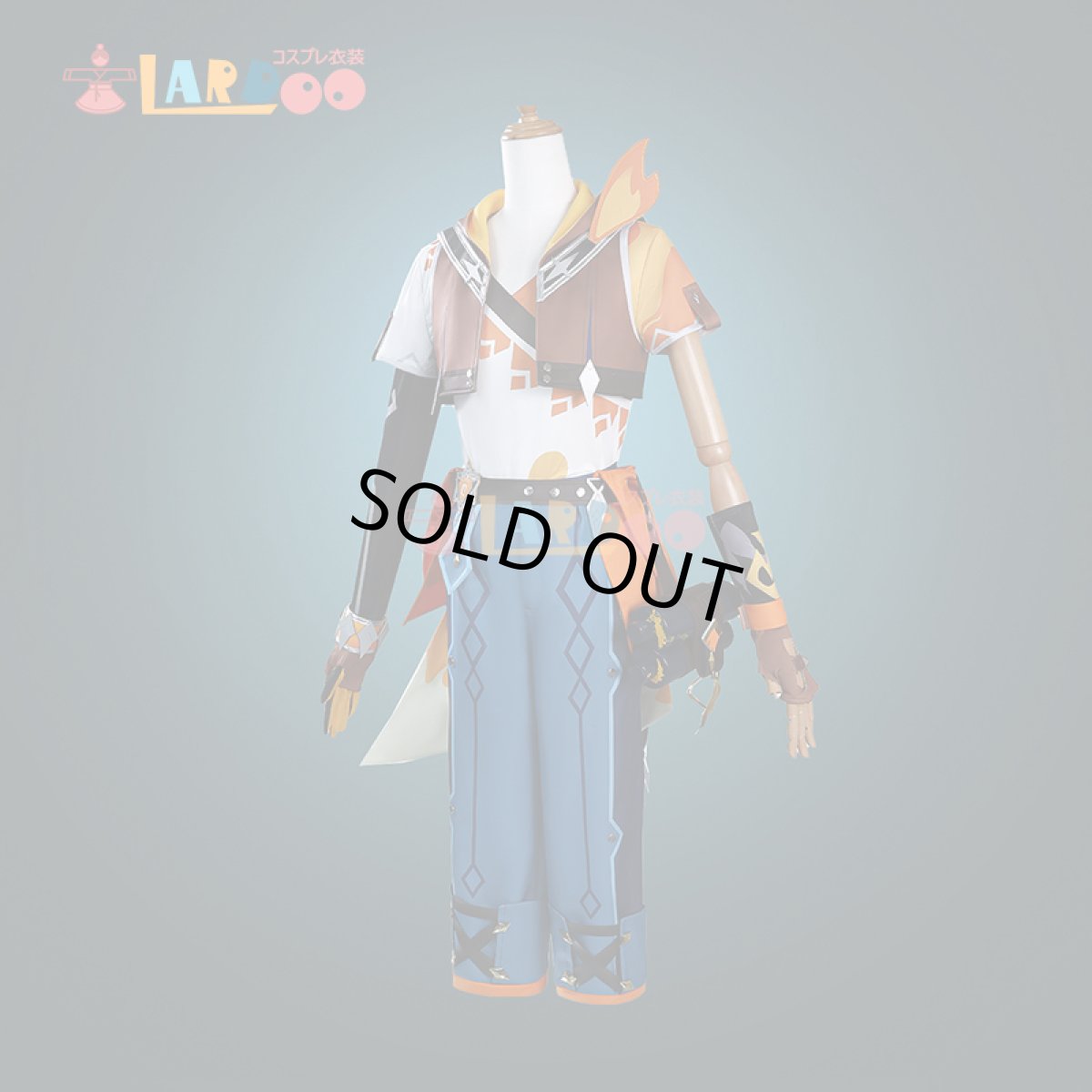 画像3: 【生産停止】原神 Genshin ベネット-「燃えろ！ラクガキ大冒険」 コスプレ衣装 コスチューム cosplay (3)