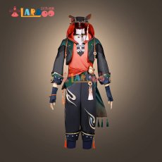 画像2: 原神 Genshin 嘉明-ガミン コスプレ衣装 通常版 コスチューム cosplay (2)