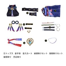 画像3: 原神 Genshin ナタ シトラリ-Citlali コスプレ衣装 通常版 コスチューム cosplay (3)