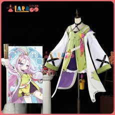 画像1: 原神 Genshin ナド・クライ アイノ-Aino コスプレ衣装 尻尾付き コスチューム cosplay (1)