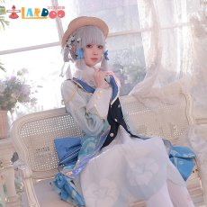 画像3: 【生産停止】原神 Genshin 稲妻 神里綾華-スキン「花時に訪れた手紙」 コスプレ衣装 コスチューム cosplay (3)
