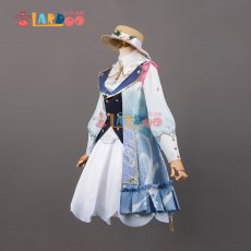 画像6: 【生産停止】原神 Genshin 稲妻 神里綾華-スキン「花時に訪れた手紙」 コスプレ衣装 コスチューム cosplay (6)