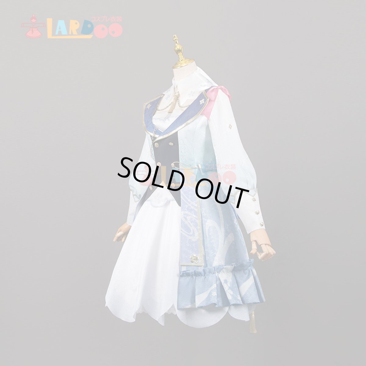 画像8: 【生産停止】原神 Genshin 稲妻 神里綾華-スキン「花時に訪れた手紙」 コスプレ衣装 コスチューム cosplay (8)