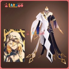 画像1: 原神 Genshin 生の執政 ナベリウス 魔女会「黄金」 レインドットコスプレ衣装 コスチューム cosplay (1)