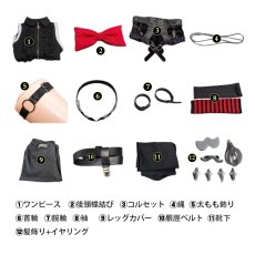 画像6: ゼンレスゾーンゼロ エレン・ジョー ゼンレスゾーンゼロFES コスプレ衣装 コスチューム ZenlessZoneZero cosplay (6)