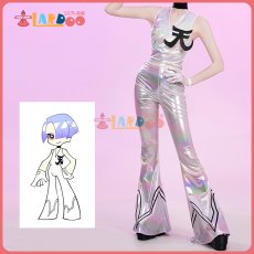 画像1: パンティ&ストッキングwithガーターベルト ポリエステル コスプレ衣装 コスチューム cosplay (1)