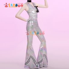 画像4: パンティ&ストッキングwithガーターベルト ポリエステル コスプレ衣装 コスチューム cosplay (4)