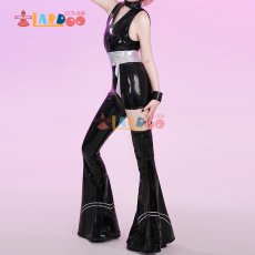 画像4: パンティ&ストッキングwithガーターベルト  ポリウレタン コスプレ衣装 コスチューム cosplay (4)