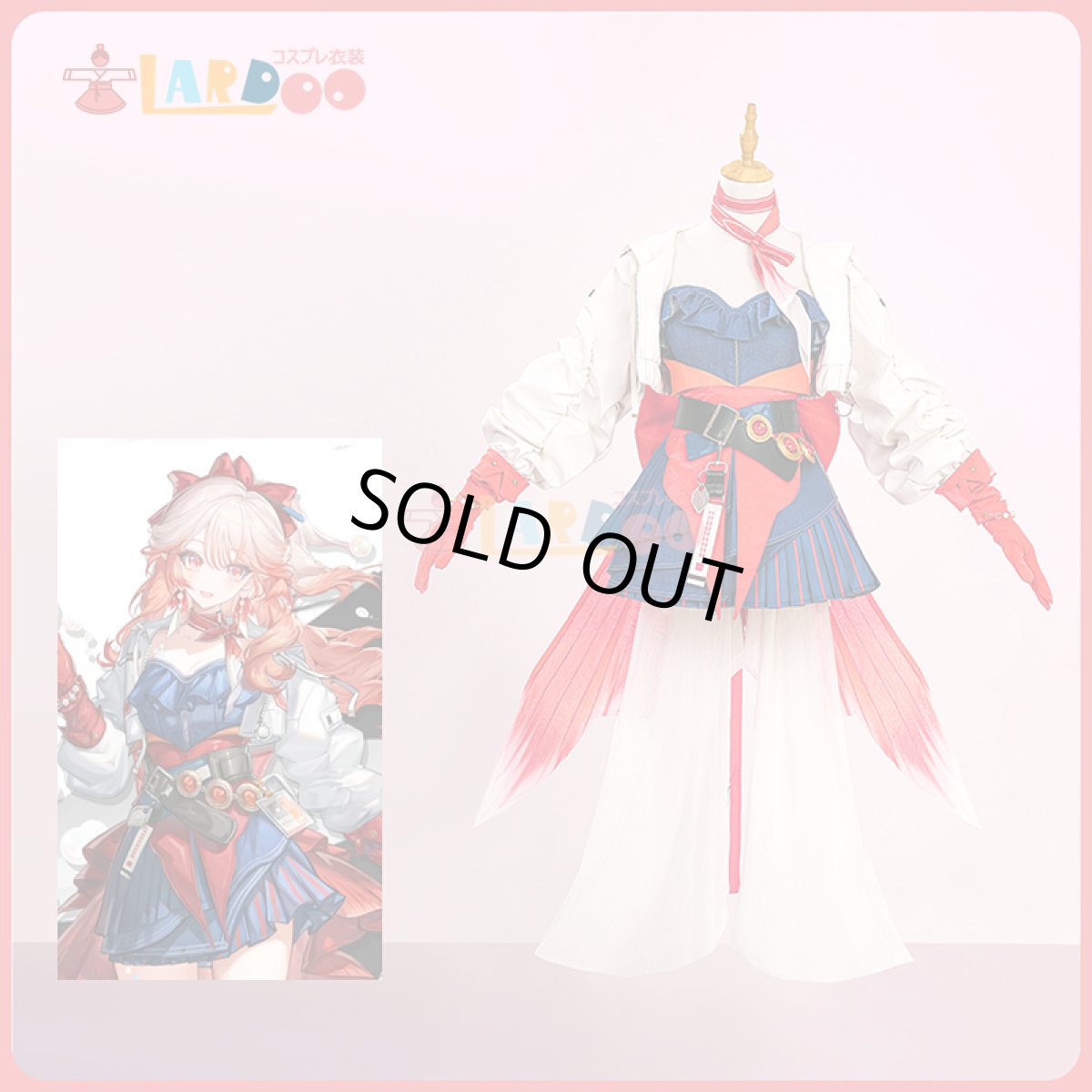 画像1: アークナイツ Arknights ハルカ 紫野遥 羽生萌萌香 コスプレ衣装 コスチューム cosplay (1)