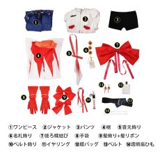 画像8: アークナイツ Arknights ハルカ 紫野遥 羽生萌萌香 コスプレ衣装 コスチューム cosplay (8)