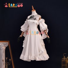 画像4: 鳴潮 メイチョウ Wuthering Waves フローヴァ-Phrolova 白ワンピース コスプレ衣装 コスチューム cosplay (4)
