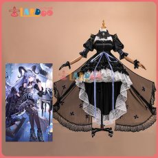 画像1: アークナイツX BanG Dream! Ave Mujica コラボコーデ 豊川祥子「旋律の主」 コスプレ衣装 コスチューム Arknights cosplay (1)
