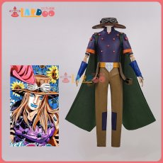 画像1: ジョジョの奇妙な冒険  STEEL BALL RUN ジャイロ・ツェペリ-Gyro Zeppeli コスプレ衣装 コスチューム cosplay (1)