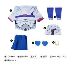 画像6: ジョジョの奇妙な冒険  STEEL BALL RUN ジョニィ・ジョースター-Johnny Joestar コスプレ衣装 コスチューム cosplay (6)