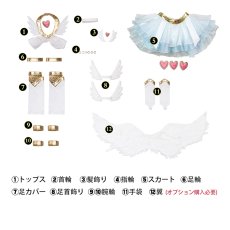 画像6: パンティ&ストッキングwithガーターベルト アナーキー·パンティ 天使スーツ コスプレ衣装 コスチューム cosplay (6)