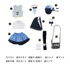 画像8: 魔法少女ノ魔女裁判 橘シェリー コスプレ衣装 コスチューム cosplay (8)