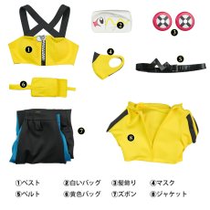 画像6: ポケモンZA ポケモンレジェンズゼットエー カナリィ-Canari コスプレ衣装 コスチューム Pokémon LEGENDS Z-A cosplay (6)