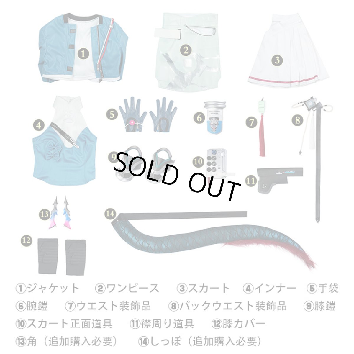 画像6: アークナイツ：エンドフィールド チェン・センユー コスプレ衣装 コスチューム Arknights: Endfield cosplay (6)