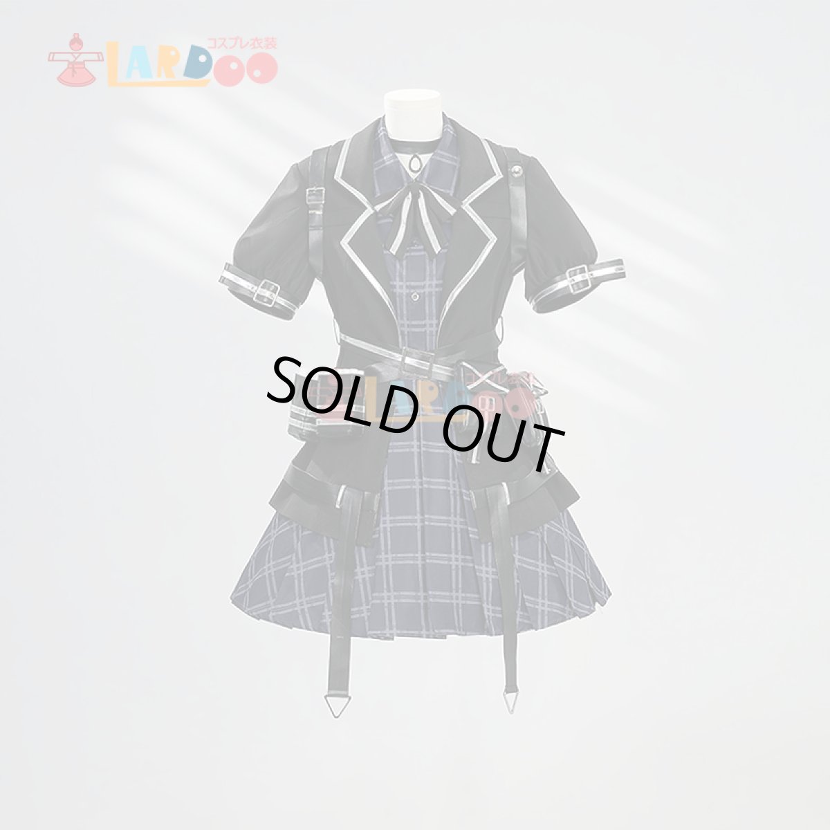 画像2: 【生産停止】魔法少女ノ魔女裁判 黒部ナノカ コスプレ衣装 コスチューム cosplay (2)