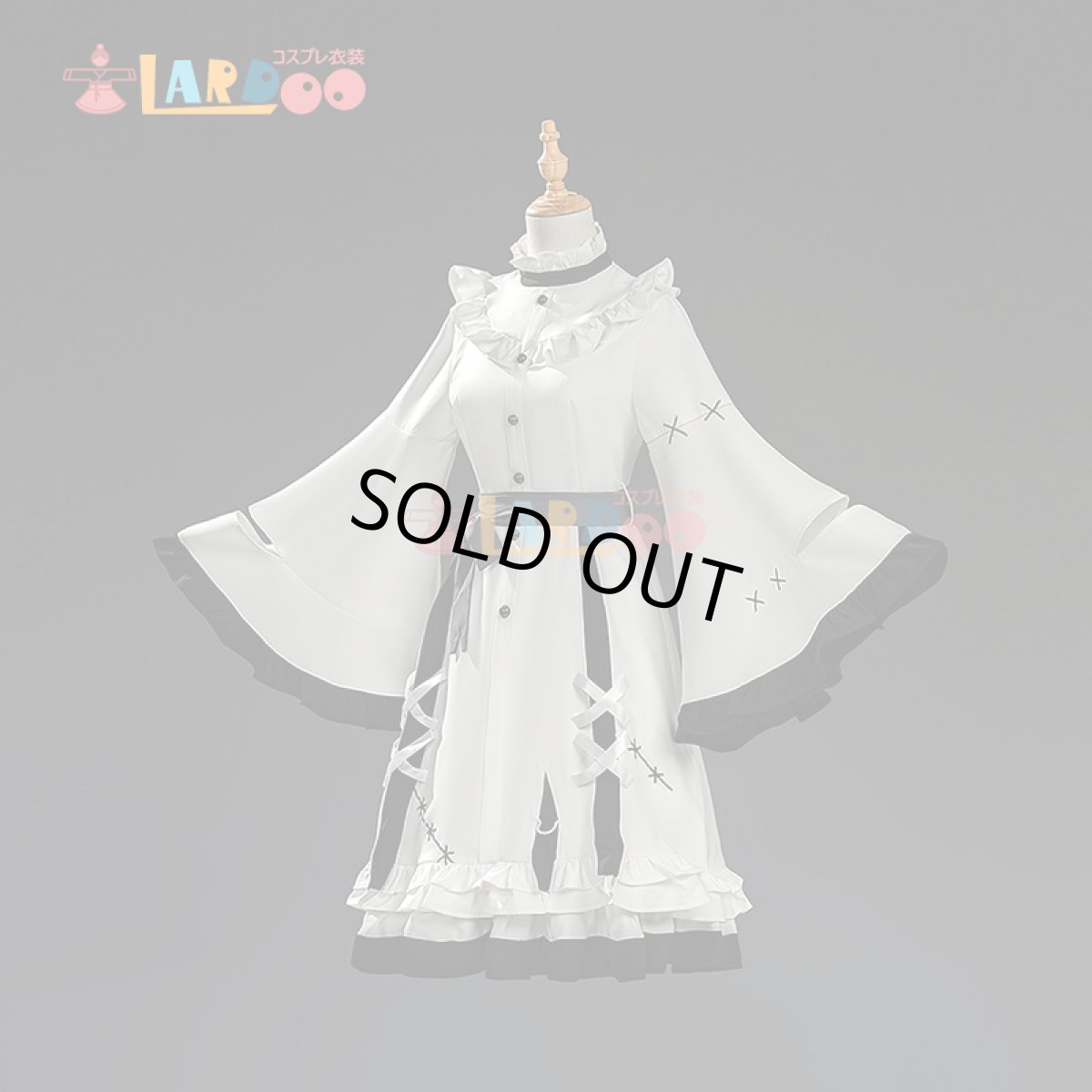 画像3: 【生産停止】魔法少女ノ魔女裁判 氷上メルル コスプレ衣装 コスチューム cosplay (3)