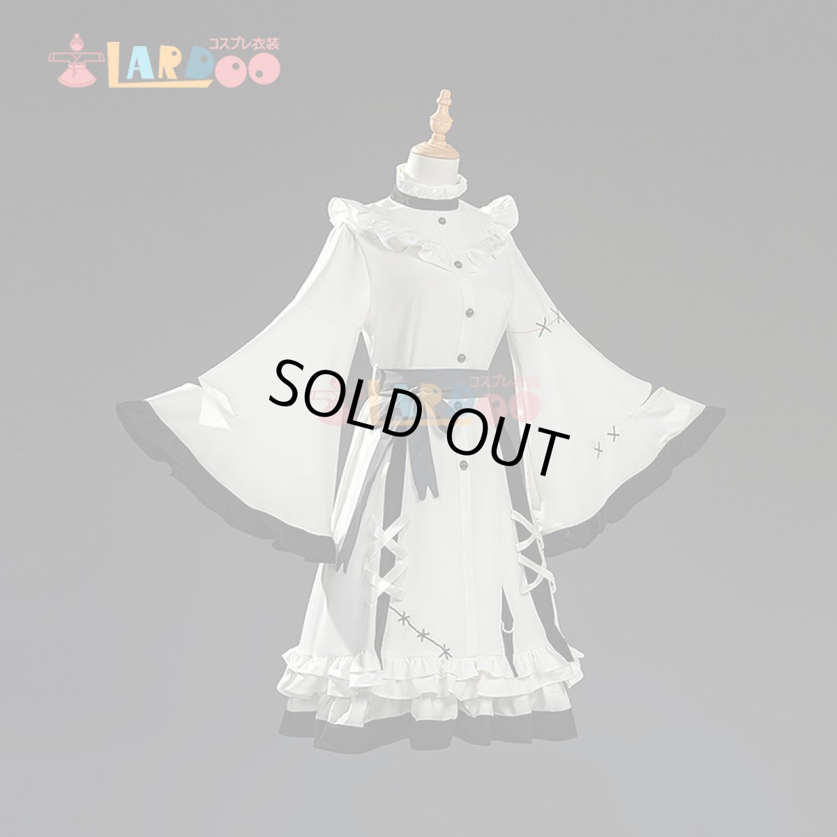 画像4: 【生産停止】魔法少女ノ魔女裁判 氷上メルル コスプレ衣装 コスチューム cosplay (4)