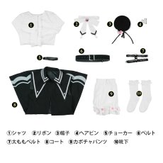 画像8: 魔法少女ノ魔女裁判 桜羽エマ コスプレ衣装 コスチューム cosplay (8)