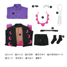 画像5: ポケモンZA ポケモンレジェンズゼットエー カラスバ-Corbeau コスプレ衣装 コスチューム Pokémon LEGENDS Z-A cosplay (5)