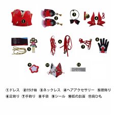 画像7: 崩壊スターレイル HonkaiStarRail 花火-Sparkle コスプレ衣装 仮面付き コスチューム cosplay (7)